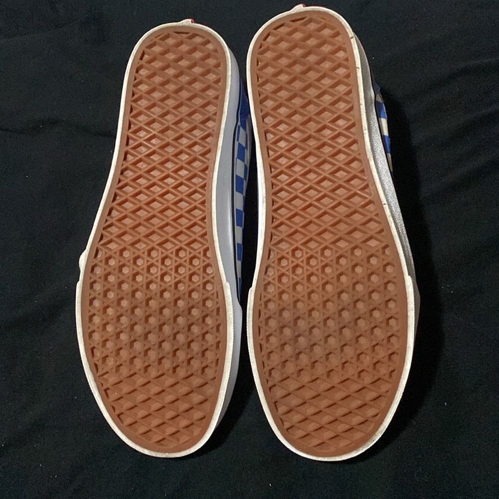 Classic blue & white checkered vans - Picture 6 of 6